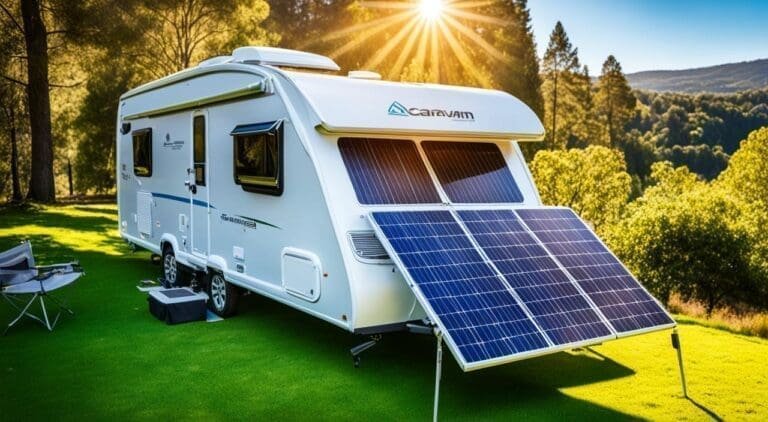 panneau solaire caravane