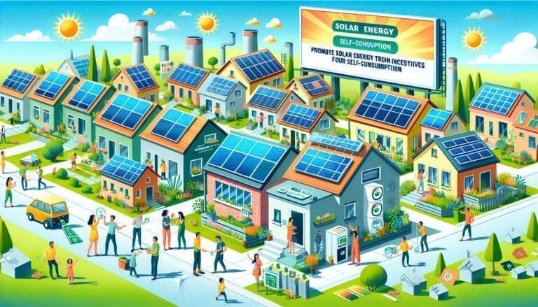 Stimuler les économies d’énergie solaire grâce à des incitations à l’autoconsommation