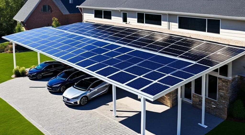 styles et coloris carports solaires