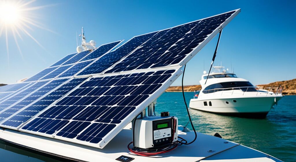 système photovoltaïque bateau