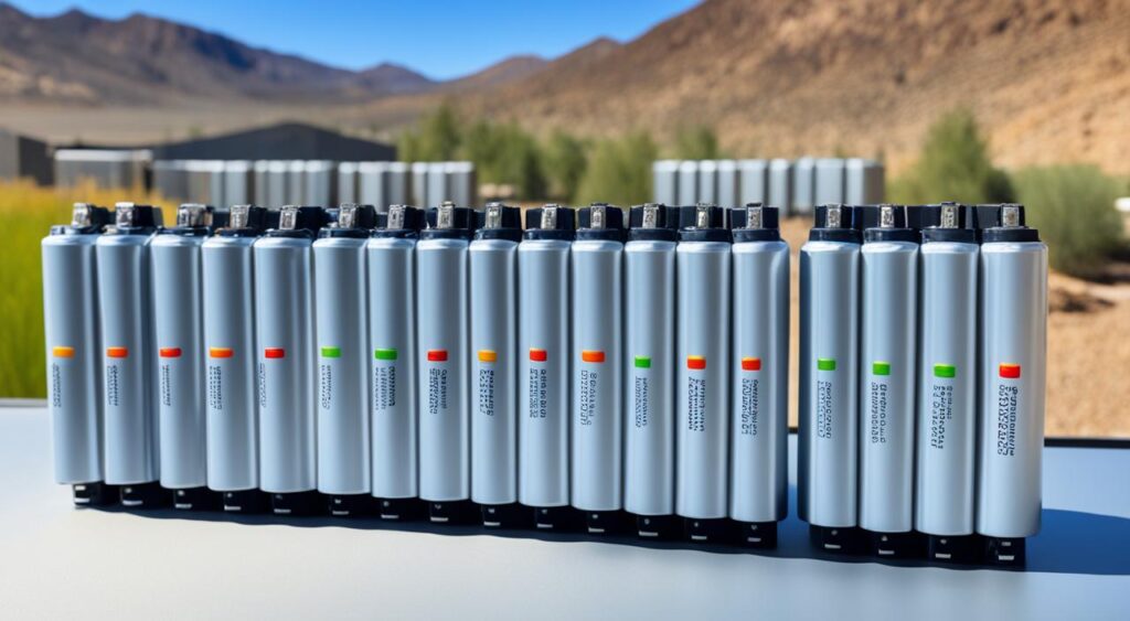 types de batteries solaires