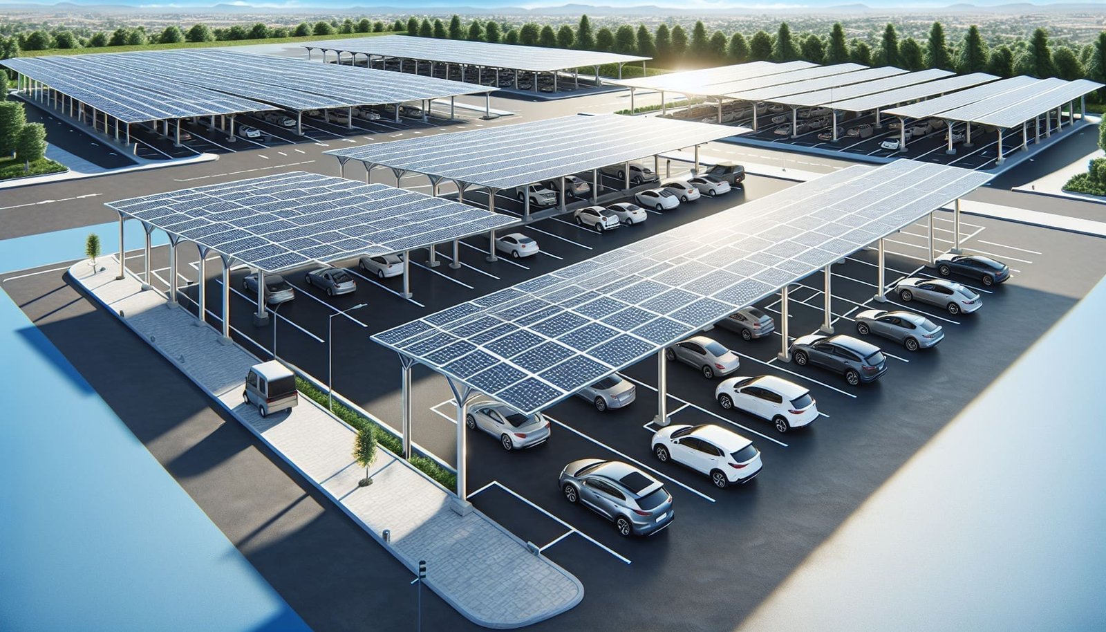 ameliorez votre stationnement avec des carports solaires