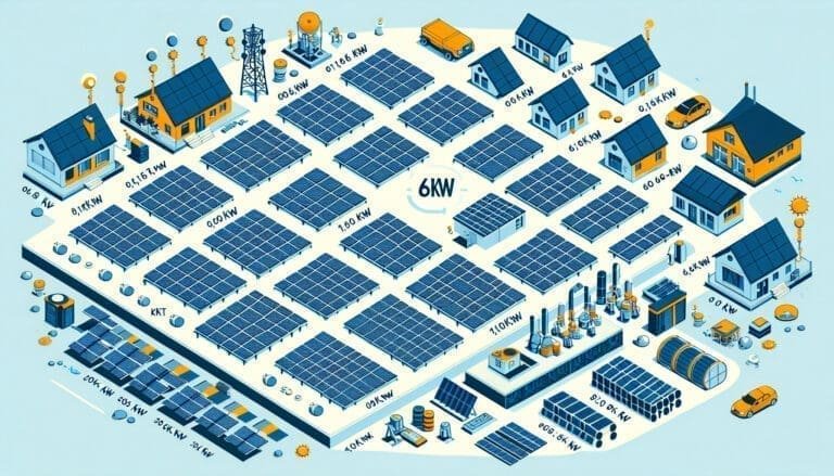 Combien de Panneaux Solaires pour 6kW