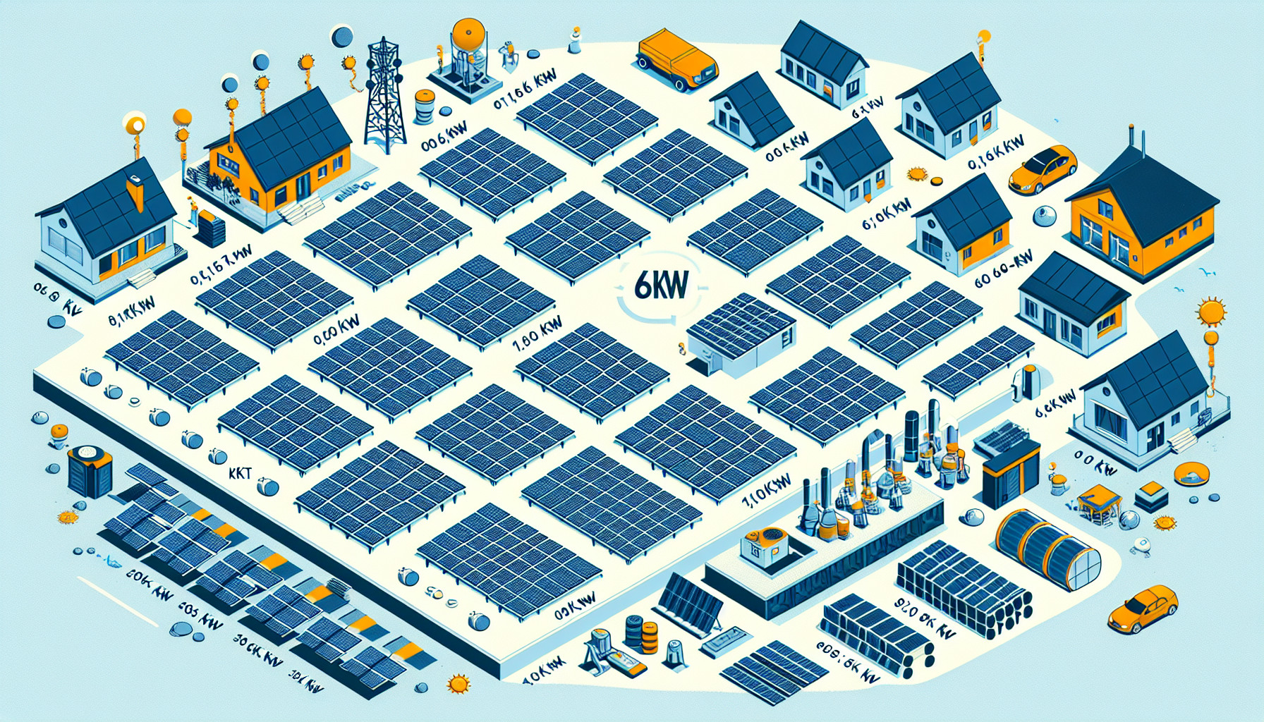 combien de panneaux solaires pour 6kw Combien de Panneaux Solaires pour 6kW