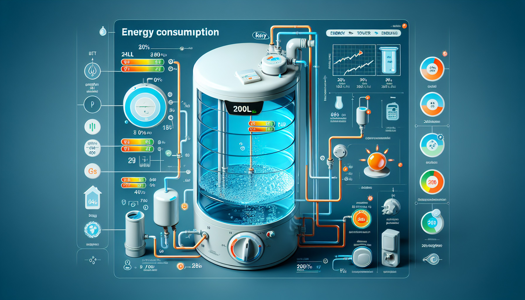 consommation dun chauffe eau de 200l Consommation d'un chauffe-eau de 200L expliquée