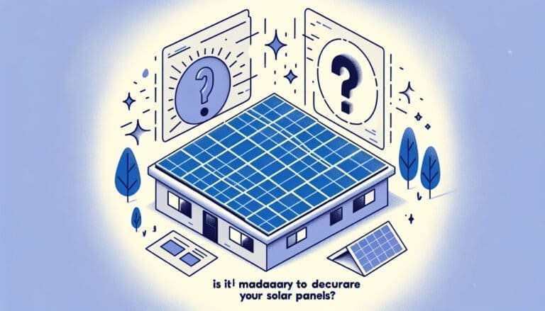 Déclarer ses Panneaux Solaires: Obligatoire ou Non?