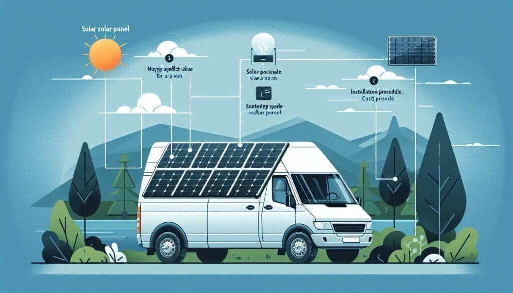 Schéma électrique Fourgon Aménagé Panneau Solaire