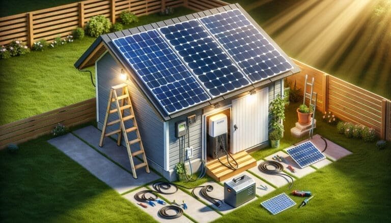 Installation facile : panneaux solaires Plug-and-Play