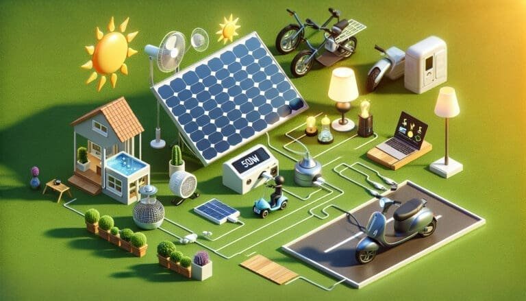 Que peut-on alimenter avec un panneau solaire 500W ?