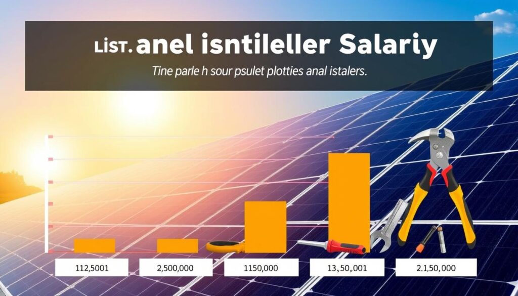 salaire technicien panneau solaire