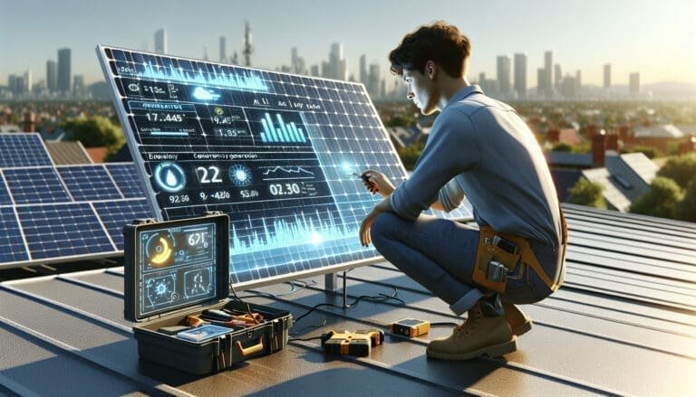 Vérifier la charge de votre panneau solaire