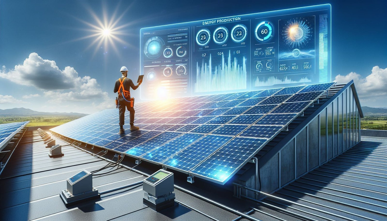 verifiez le fonctionnement de vos panneaux solaires