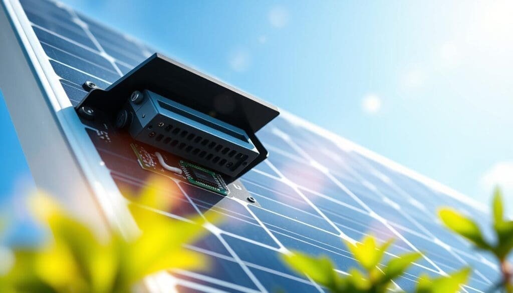 Boîtier panneau solaire