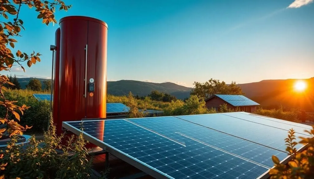 Chauffage solaire autonome
