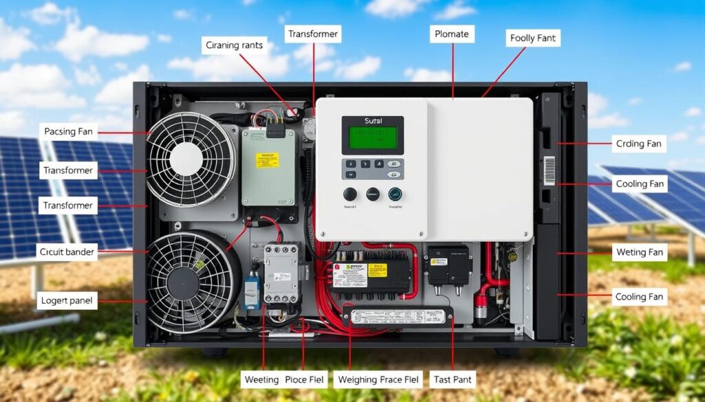 Composants onduleur photovoltaïque