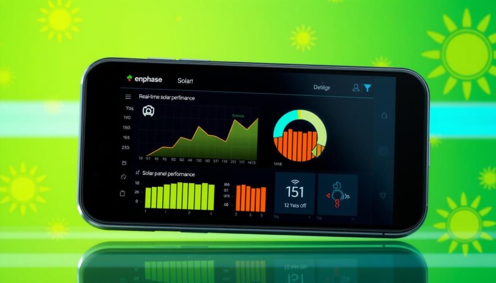 Enphase app interface
