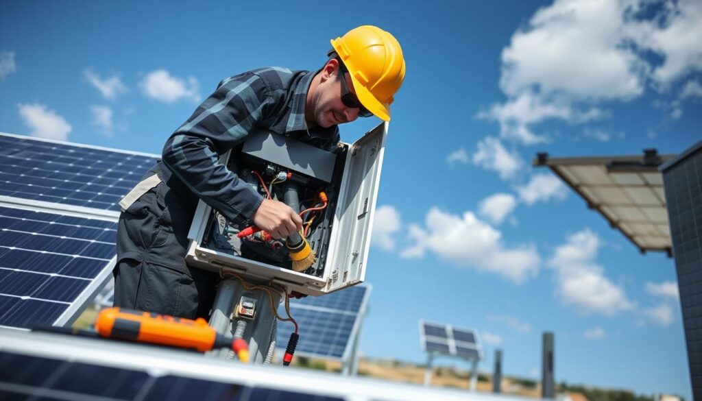 Entretien d'un onduleur photovoltaïque