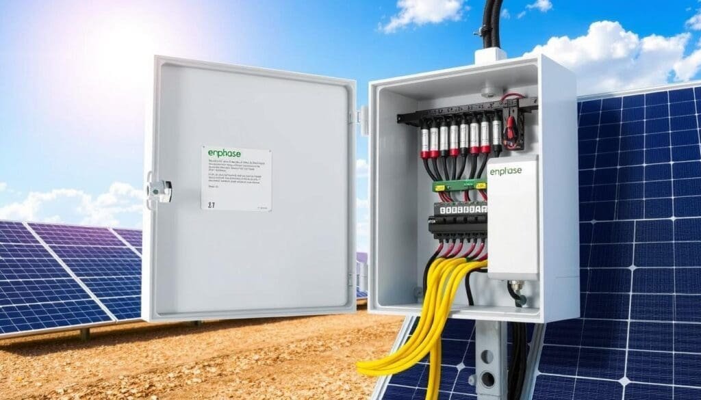 Raccordement boîtier AC Enphase