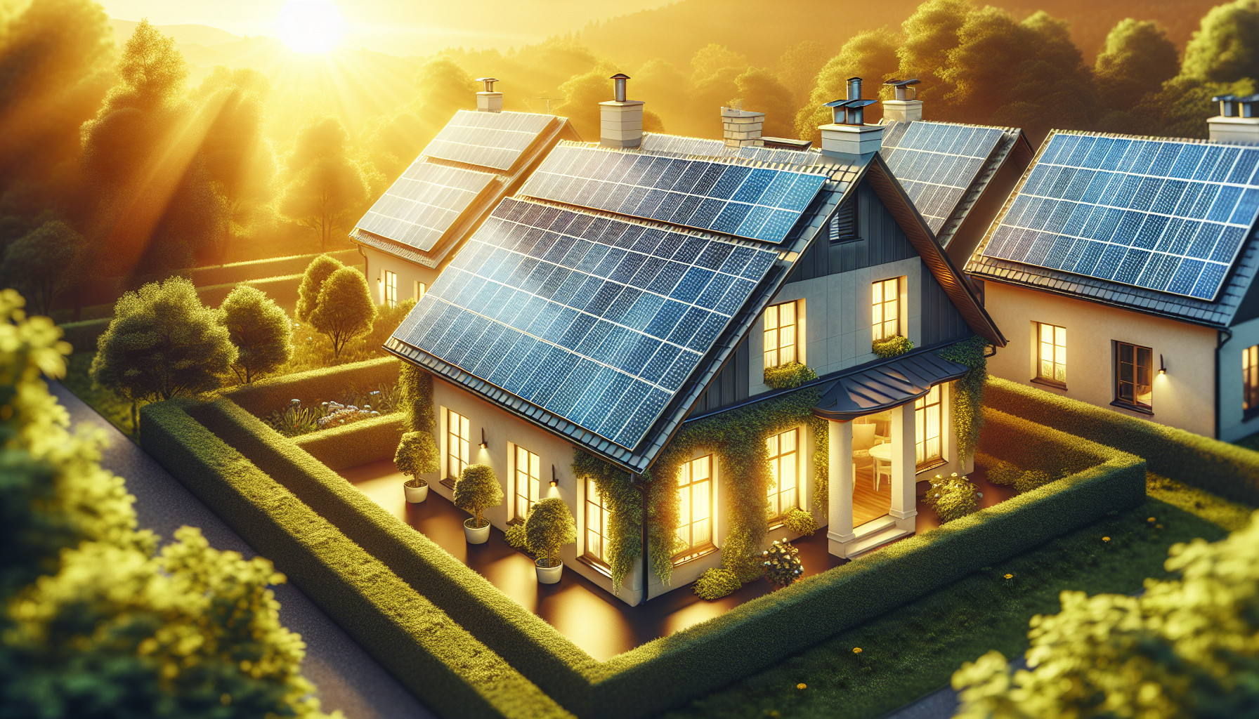 augmentez lenergie de votre maison avec des panneaux solaires sur le toit Augmentez l’énergie de votre maison avec des panneaux solaires sur le toit