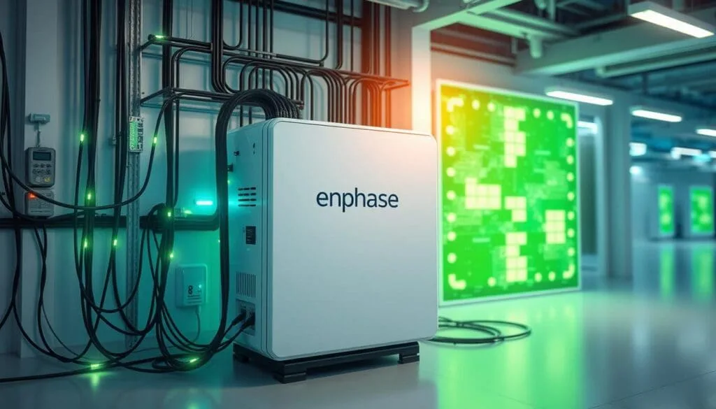 batterie enphase communication filaire