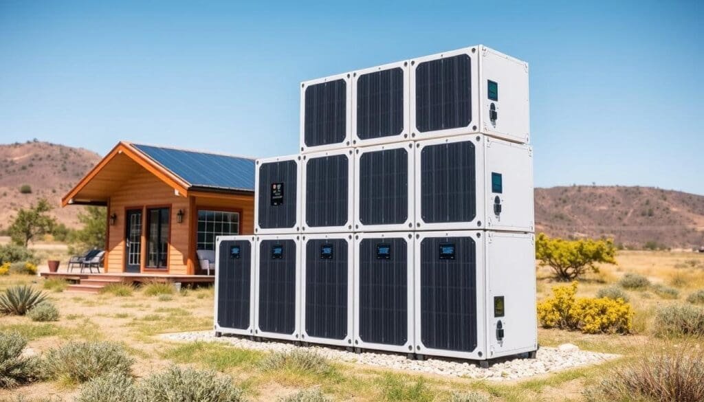 batteries pour maison autonome 6kW