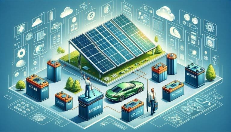 Choisir des batteries pour un panneau solaire de 6 000 W