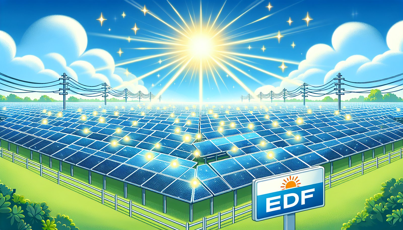 edf booste lenergie solaire avec la technologie photovoltaique EDF booste l'énergie solaire avec la technologie photovoltaïque