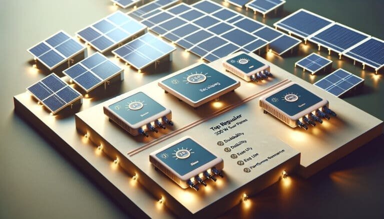 Meilleurs régulateurs pour panneaux solaires 300 W