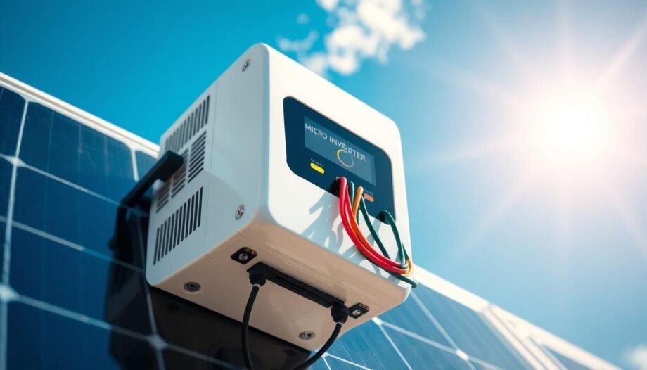 Micro-onduleur Solaire 300W Ailao - Connexion Réseau Avec MPPT, Surveillance WiFi, Pour Panneaux Solaires
