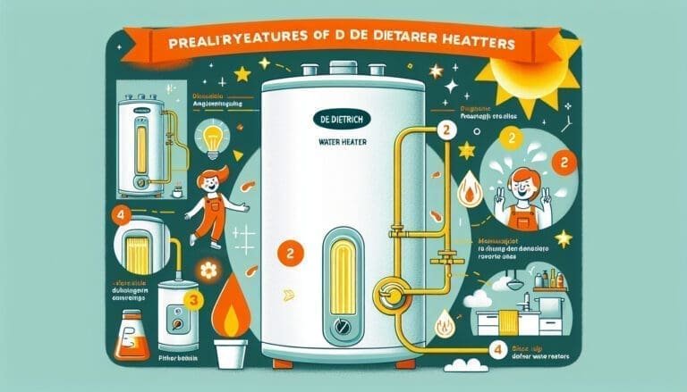 Principales caractéristiques des chauffe-eau De Dietrich