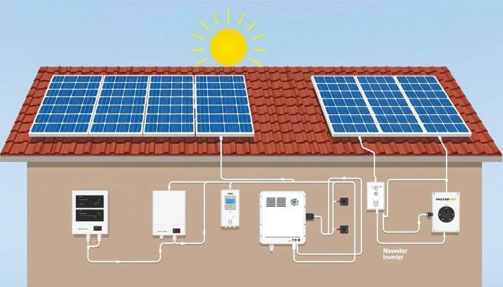 schéma installation photovoltaïque
