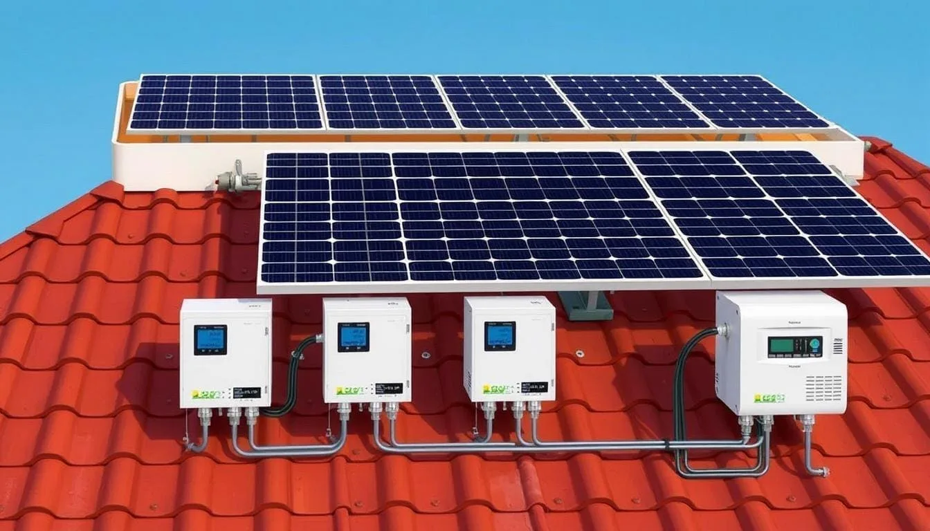 schéma installation photovoltaïque micro-onduleur