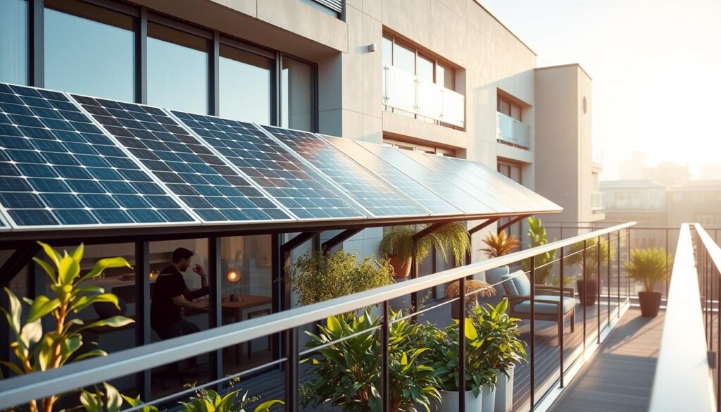 Balcone fotovoltaico e gestione energia