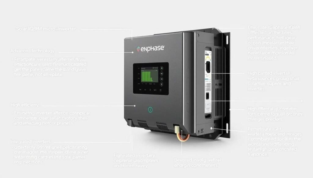 Caractéristiques techniques du micro-onduleur Enphase IQ8M