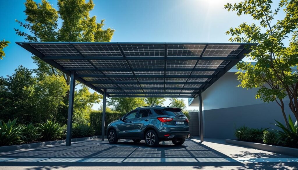 Carport fotovoltaico