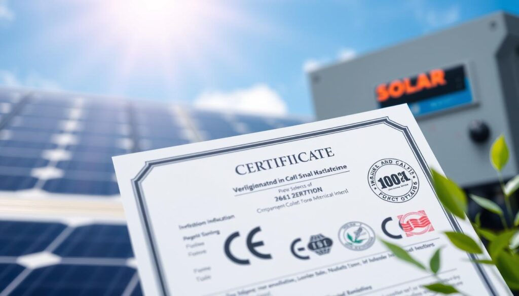 Certificazioni per inverter fotovoltaici