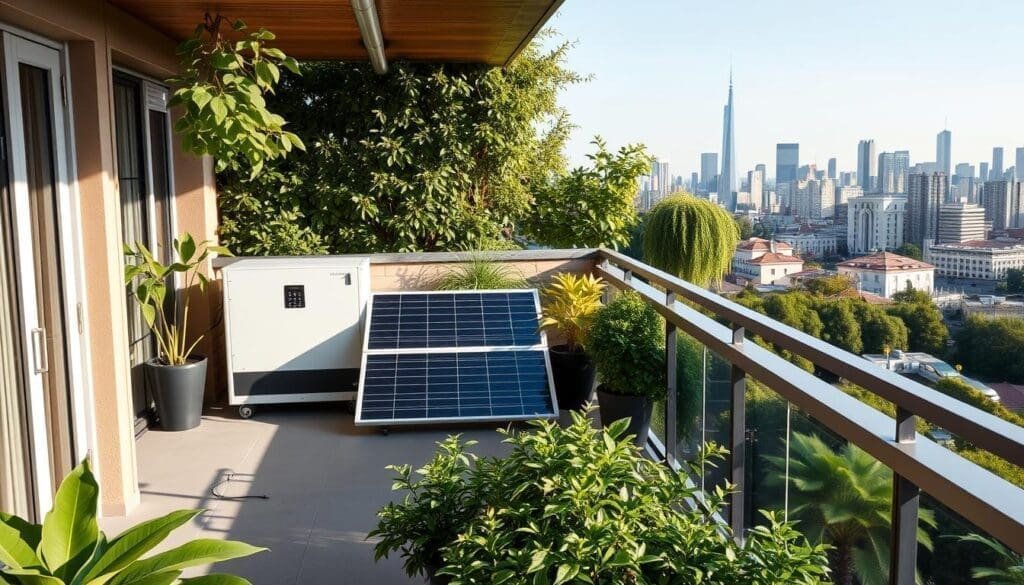 Fotovoltaico da balcone con accumulo