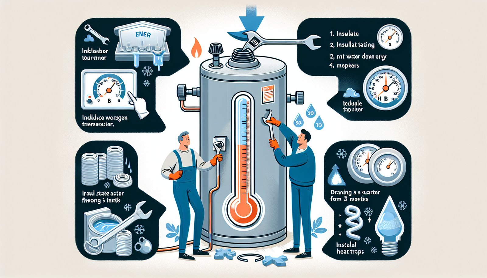 astuces pour reduire la temperature du chauffe eau Astuces pour Réduire la Température du Chauffe-Eau