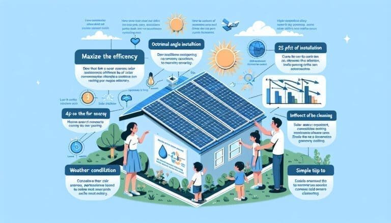 Conseils pour maximiser l’efficacité des panneaux solaires