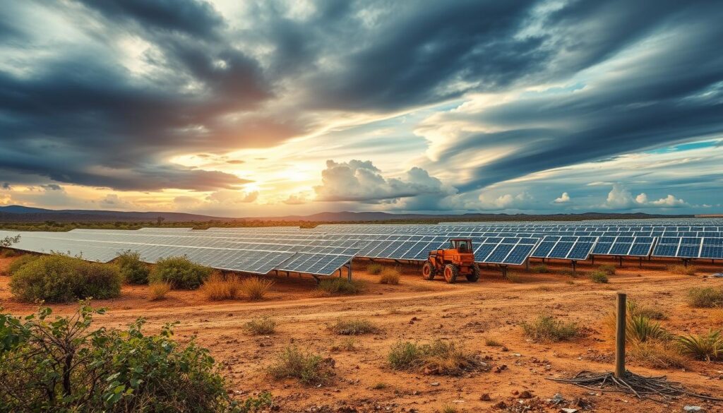 défis des projets solaires