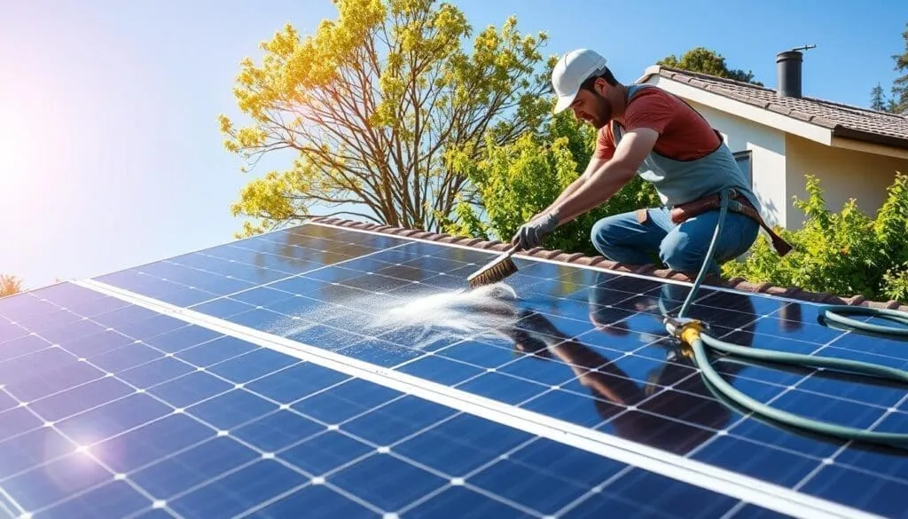 entretien des panneaux solaires