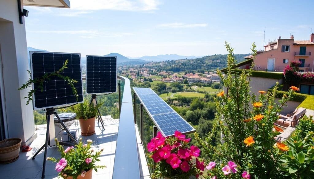 fotovoltaico da balcone