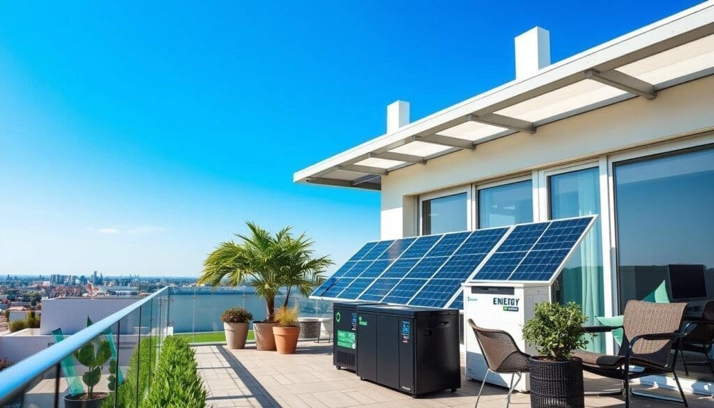 fotovoltaico da balcone con accumulo