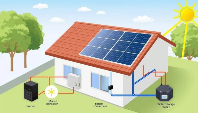 impianto fotovoltaico schema