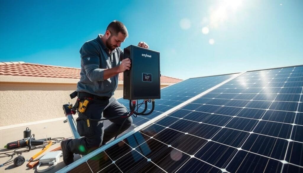 installation micro onduleur enphase iq7