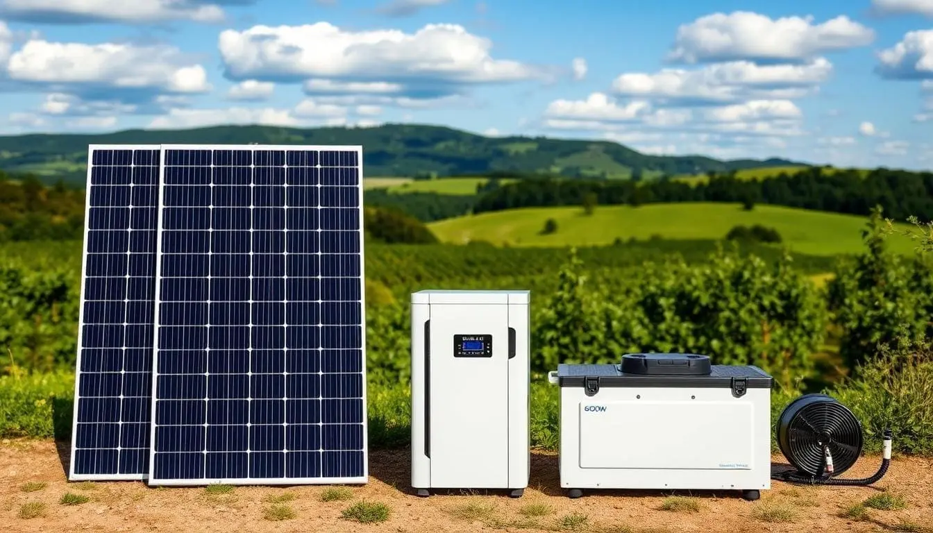 kit panneau solaire 6000w avec batterie