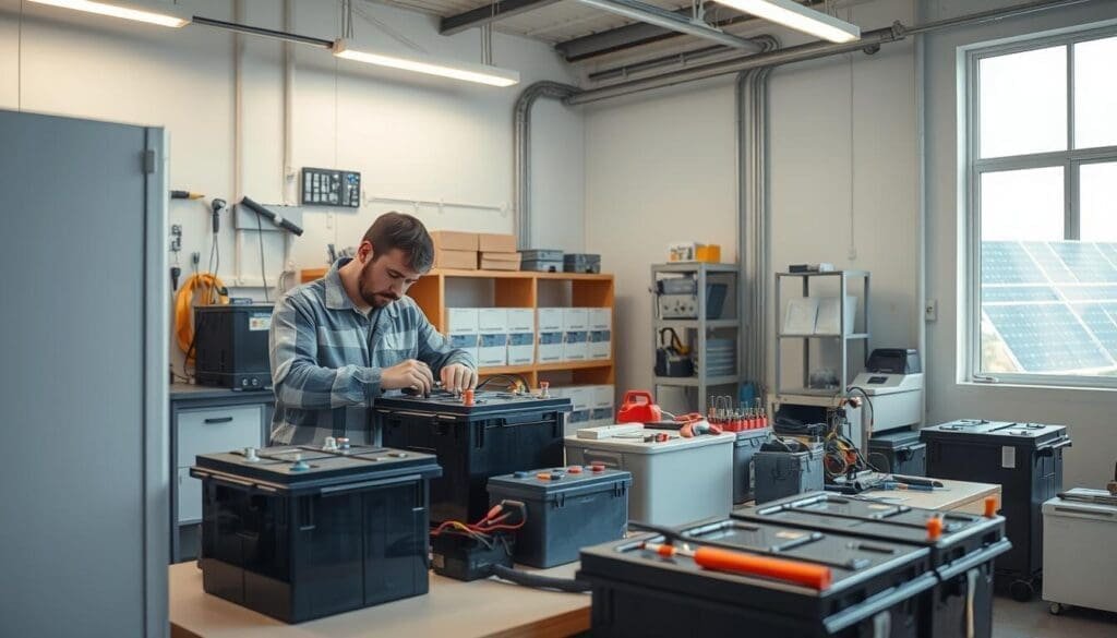 manutenzione batterie fotovoltaiche