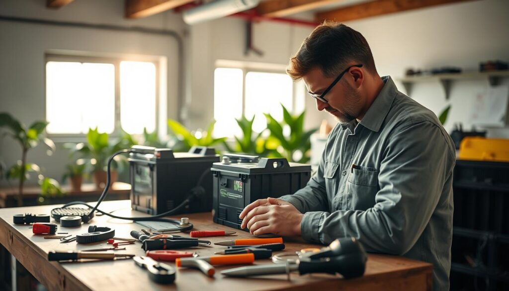 manutenzione batterie fotovoltaico