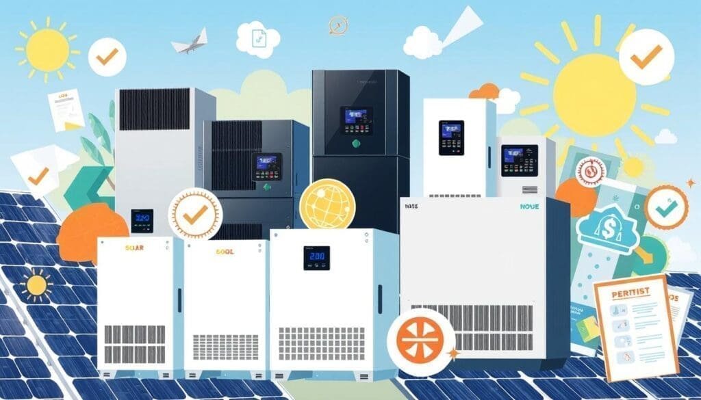 normative inverter fotovoltaici