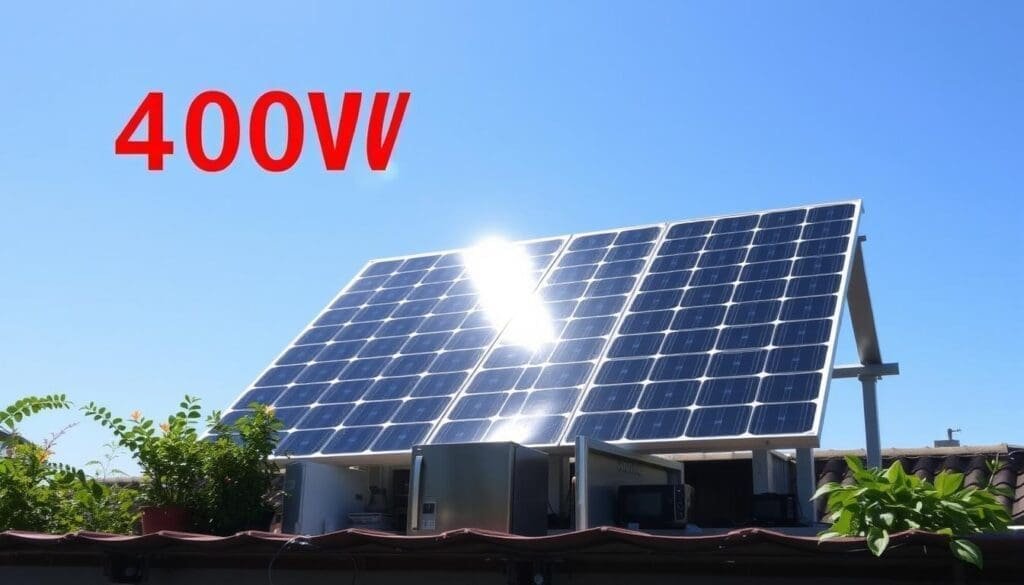 optimisation production panneau solaire 400W